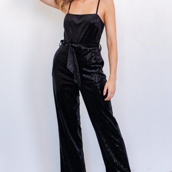 Its Time To Party Sparkly Jumpsuit! - Picture 5 of 7